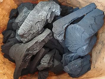 LOGAN NATURAL & PURE ORGANIC WOODEN COAL MULTIPURPOSE USES : GRILLING BARBEQUE/ANGEETHI/KITCHEN/etc (PACK OF 950g)