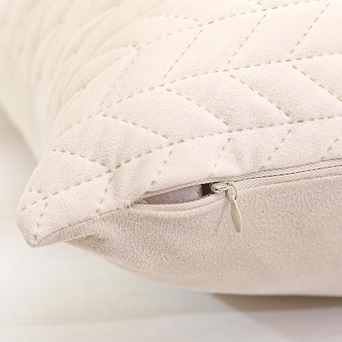 Miniatura 3 de Sioloc Juego de 2 fundas de almohada decorativas de 18 x 18 pulgadas, fundas de cojín cuadradas suaves, decoración del hogar, sofá, cama y dormitorio