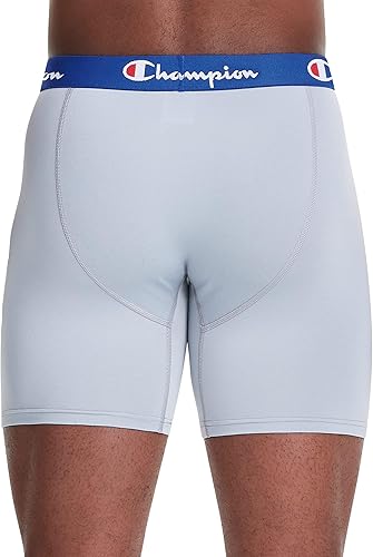 Miniatura 3 de Champion Calzoncillos tipo bóxer elásticos ligeros y transpirables para hombre (paquete de 3)
