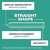 Vista 4 de TROJAN BareSkin - Condones ultrafinos crudos, condones finos lubricados para hombres, la marca de condones número 1 de Estados Unidos, paquete de 24