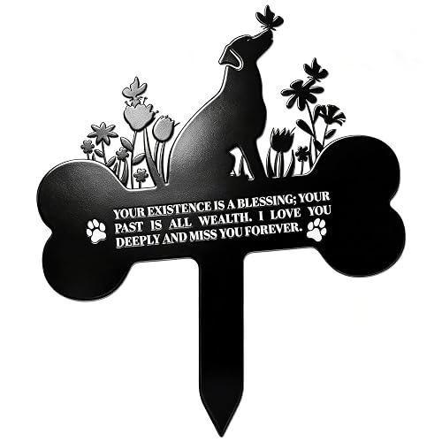 BCMCZCDC Placa de metal para tumba con grabado resistente a la intemperie, placa de pizarra