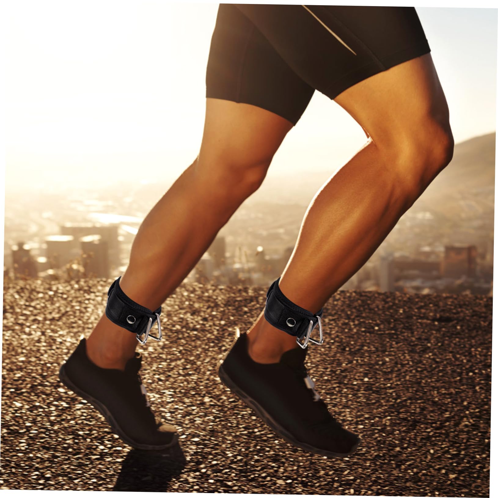 ifundom Kabelzug Knöchelriemen Verstellbare Ankle Straps für Fitness Widerstandstraining und Beintraining Zubehör für Gym für Gesäß und Oberschenkelübungen