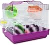 BPS Hamster Cage, Hamster House with Feeder Drinker Wheel, Special House, Random Colour 33 x 23 x 30 cm BPS-1175