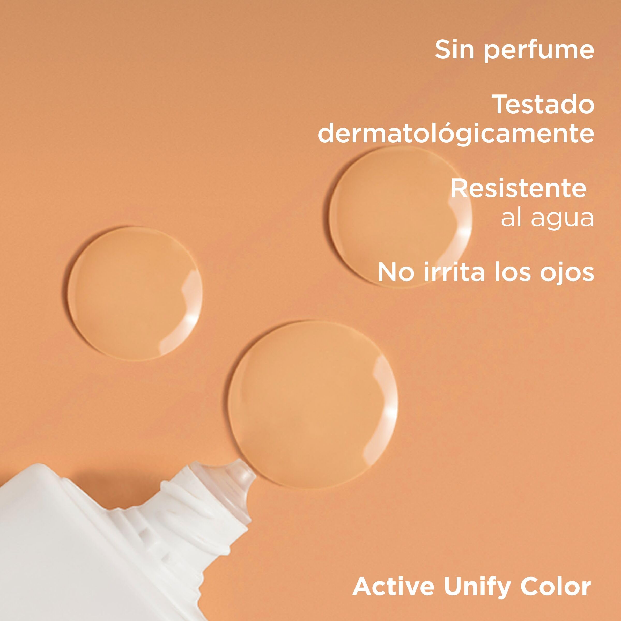 ISDIN Fotoultra 100 Active Unify Color SPF 50+ Crema Fluida con Color, Triple Acción Despigmentante y que Unifica el Tono y Evita la Aparición de nuevas manchas