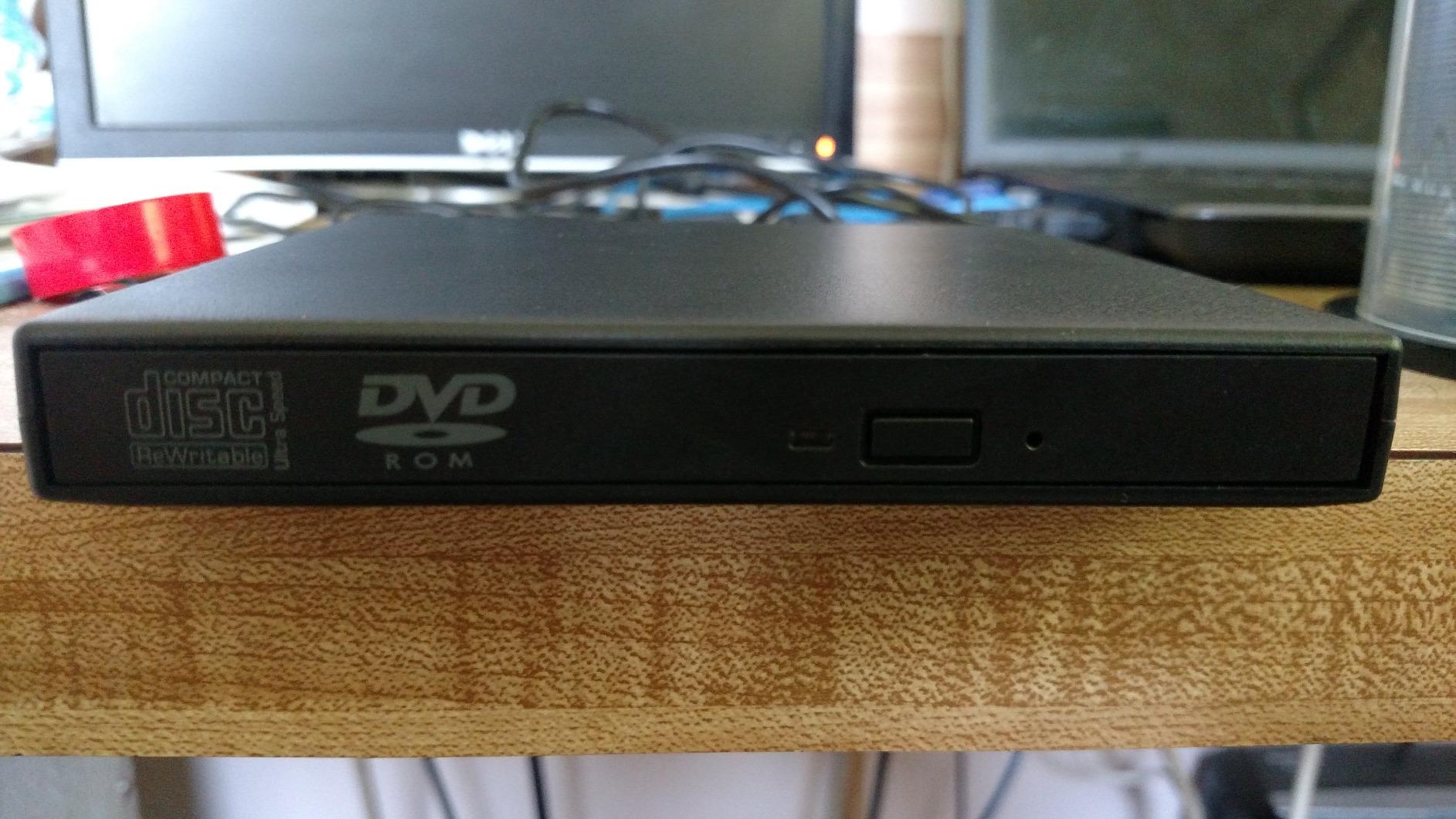 Amazon.com: USB2.0 Slim Portable External Rewriteable 24x CD and 8x DVD ...