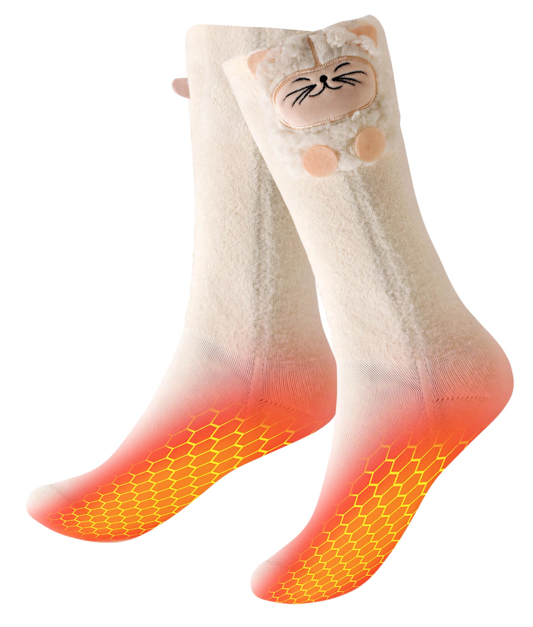 Calcetines calefactables mujer