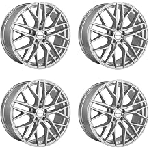 4x Carmani alloy rims 20 Ludwig 6.5x16 ET44 5x112 white silver compatible with MG MG4 MG5