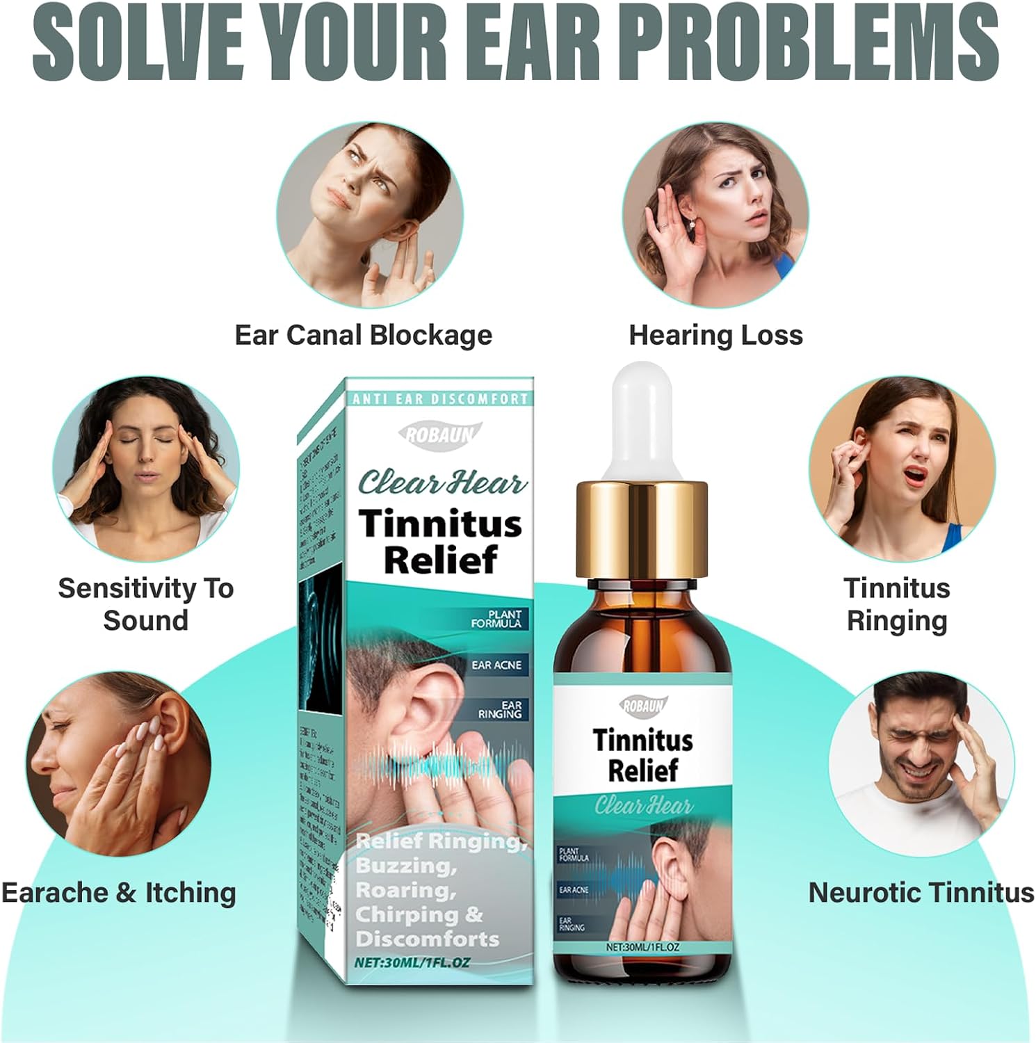 Stop Ringing Ear Drop Tinnitus Relief for Ringing Ears, Ear Drops for Philippines | Ubuy