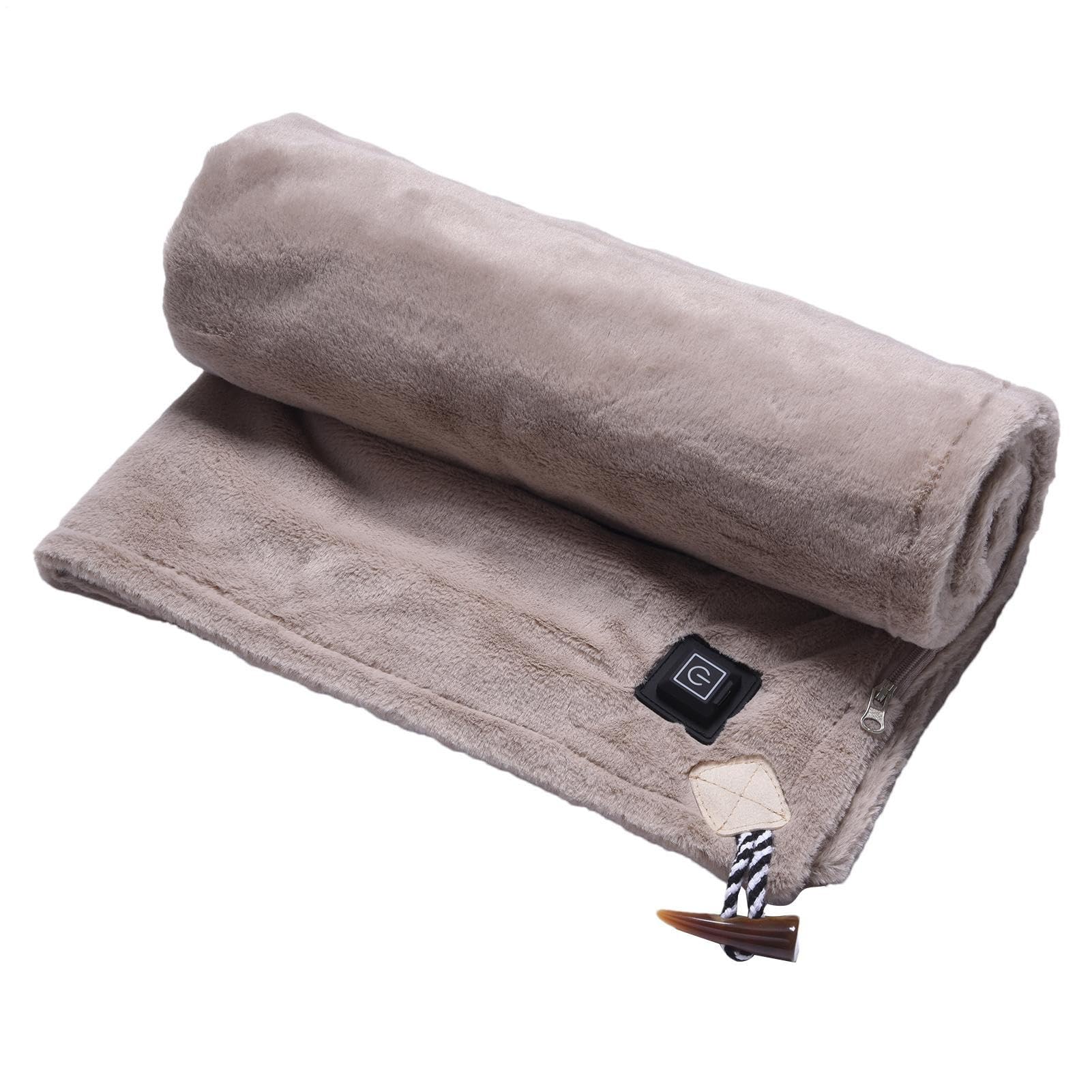 Scialle Riscaldante Avvolgente Portatile Plaid Scialle Portatile Lavabile | Coperta riscaldata elettrica avvolgimento portatile, per esterni, interni, casa, ufficio, campeggio, escursionismo, pesca