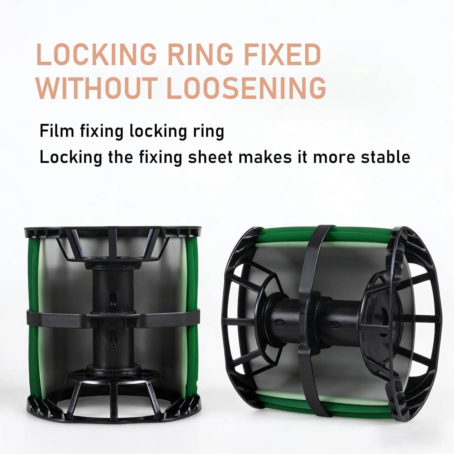 Multi Format Filmhalter, Wiederverwendbare Spiralrolle für Darkroom Kamera Verarbeitung, Sichere Filmfixierung, Einfache Montage Kit