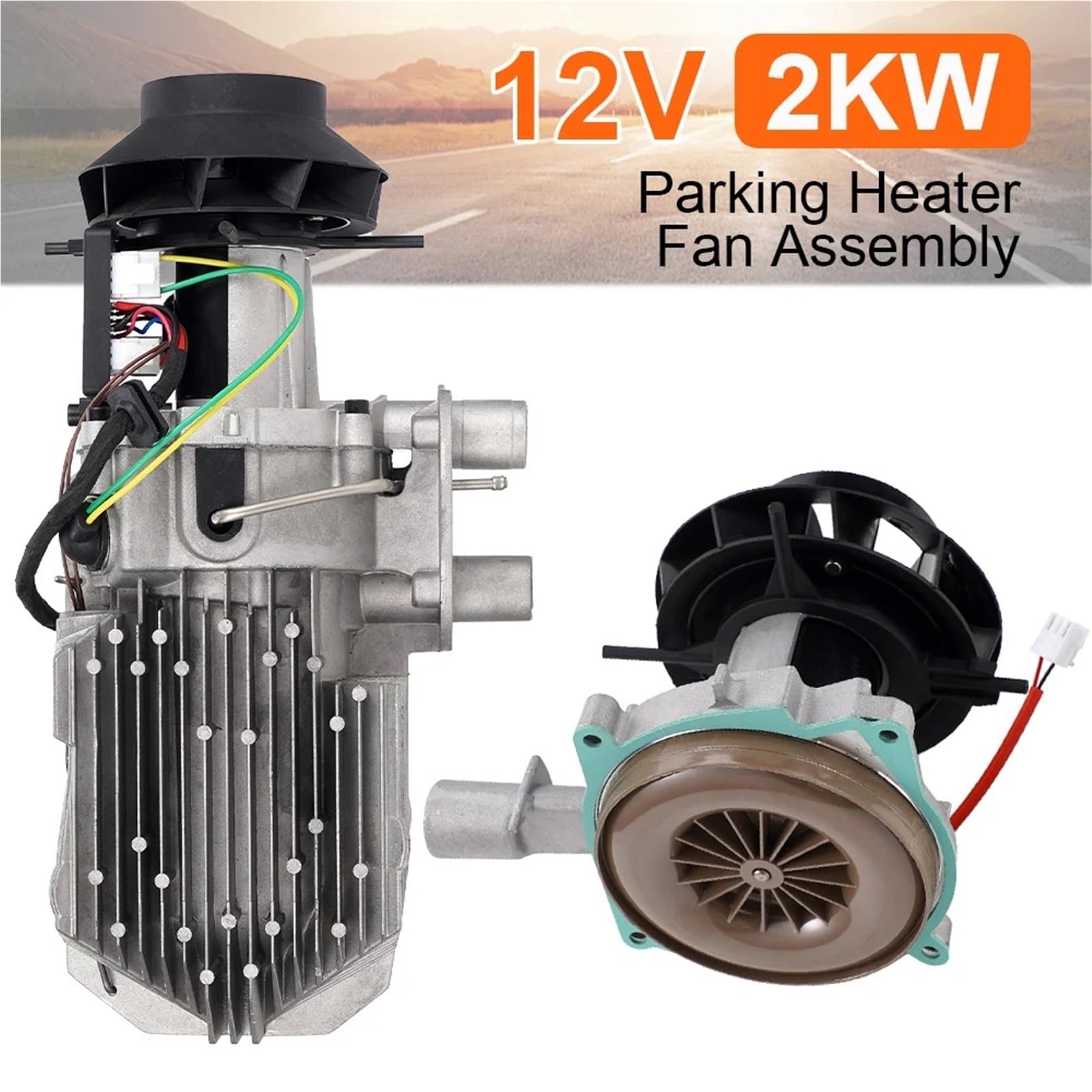 Diesel Heater Ogrzewanie Postojowe 12 V 2 KW, Ogrzewanie Postojowe Na Olej Napędowy, Wentylator Powietrza Do Spalania, Pasuje Do Eberspacher Airtronic D2 D4 samochodowy Nagrzewnica
