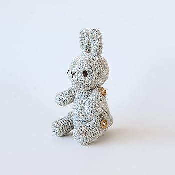 Amazon | テディベア風の1玉うさぎさん あみぐるみ かぎ針編みキット