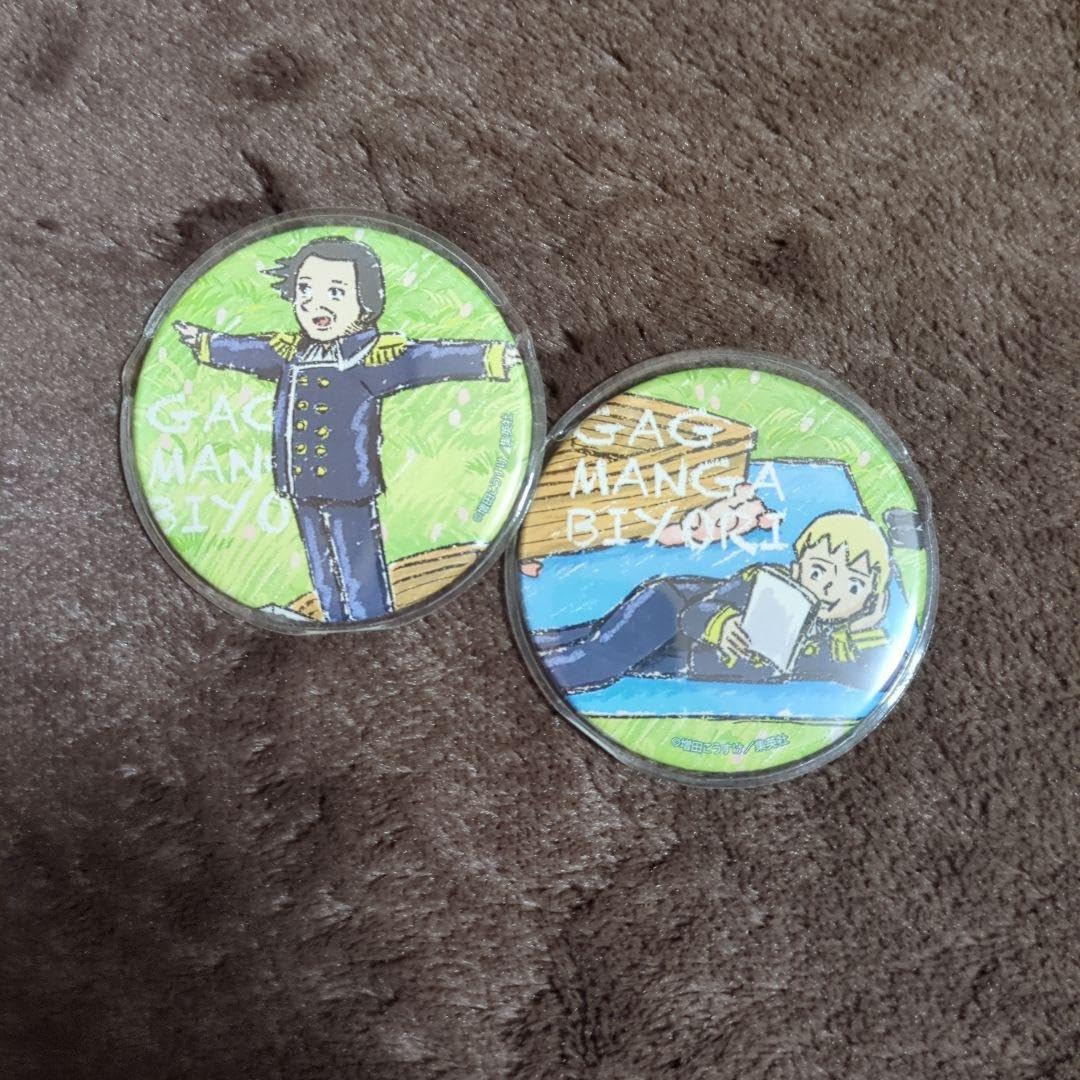 ユノページ トンガリBD缶バッジ カタクリ他 ユノページ トンガリBD缶