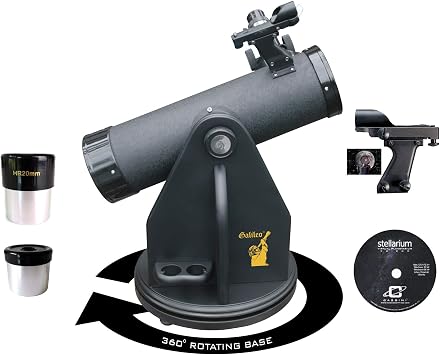 Galileo g-80db 500 mm x 80 mm Dobsonian tabletop telescope