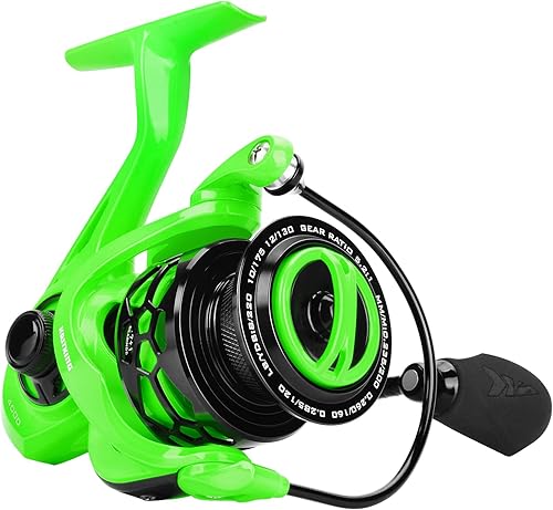 KastKing Zephyr Spinning Reel 5.6oz - Size 500 is Perfect for UltralightIce Fishing,7+16+1BB Smooth Powerful Fishing Reel, Fresh & Saltwater Fishing