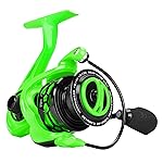 KastKing Zephyr Spinning Reel Green Size 4000,Light to 5.6oz, 7+1BB Smooth Powerful Fishing Reel, Fresh&Saltwater Fishing Reel, Oversized Stainless Steel Main Shaft