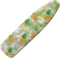 Vista 24 de Cubierta de tabla de hierro de aguacate, tamaño estándar, acolchado grueso con gancho y bucle, almohadilla de planchar para mesa, cubierta extra