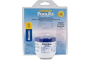 Pool Rx Pool Rx+ Booster Blue Swimming Pool Algaecide, Single Unit