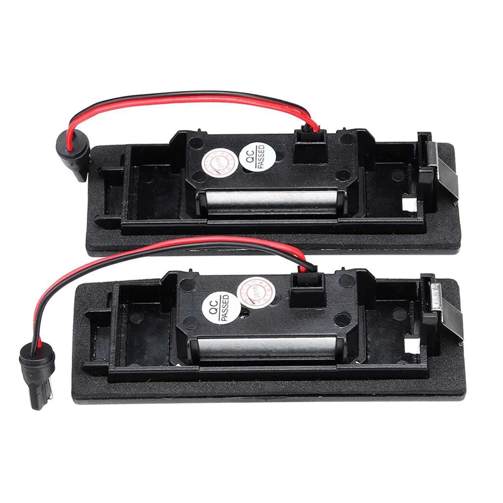 Placa Matrícula LED para Serie 1 E81 E87 E63 E64 M6 E85 E86 Z4 F12 F13 F20 K48 2 Piezas de luz de matrícula LED CANBUS, luz Trasera de Coche sin Error LED luz Placa