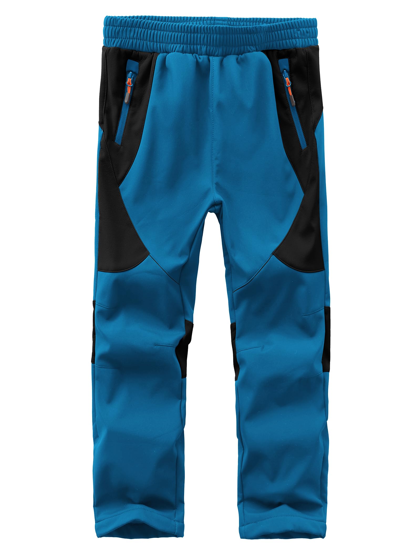 HFDWYJ Softshellhose Kinder Mit Fleecefutter Hosen wasserdichte Hose Kinder Outdoor Hose Kinder Skihose Kinder Wanderhose Kinder Regenhose Sporthose Jungen Winterhose Jungen