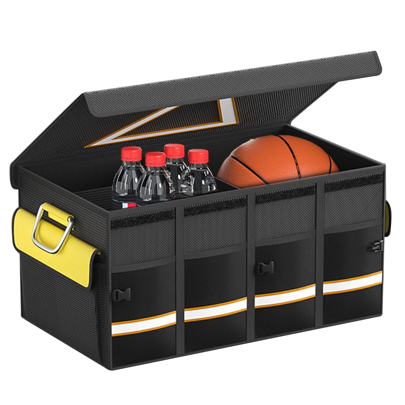 Rangement coffre voiture grand volume boîte de stockage pliable pour SUV et van