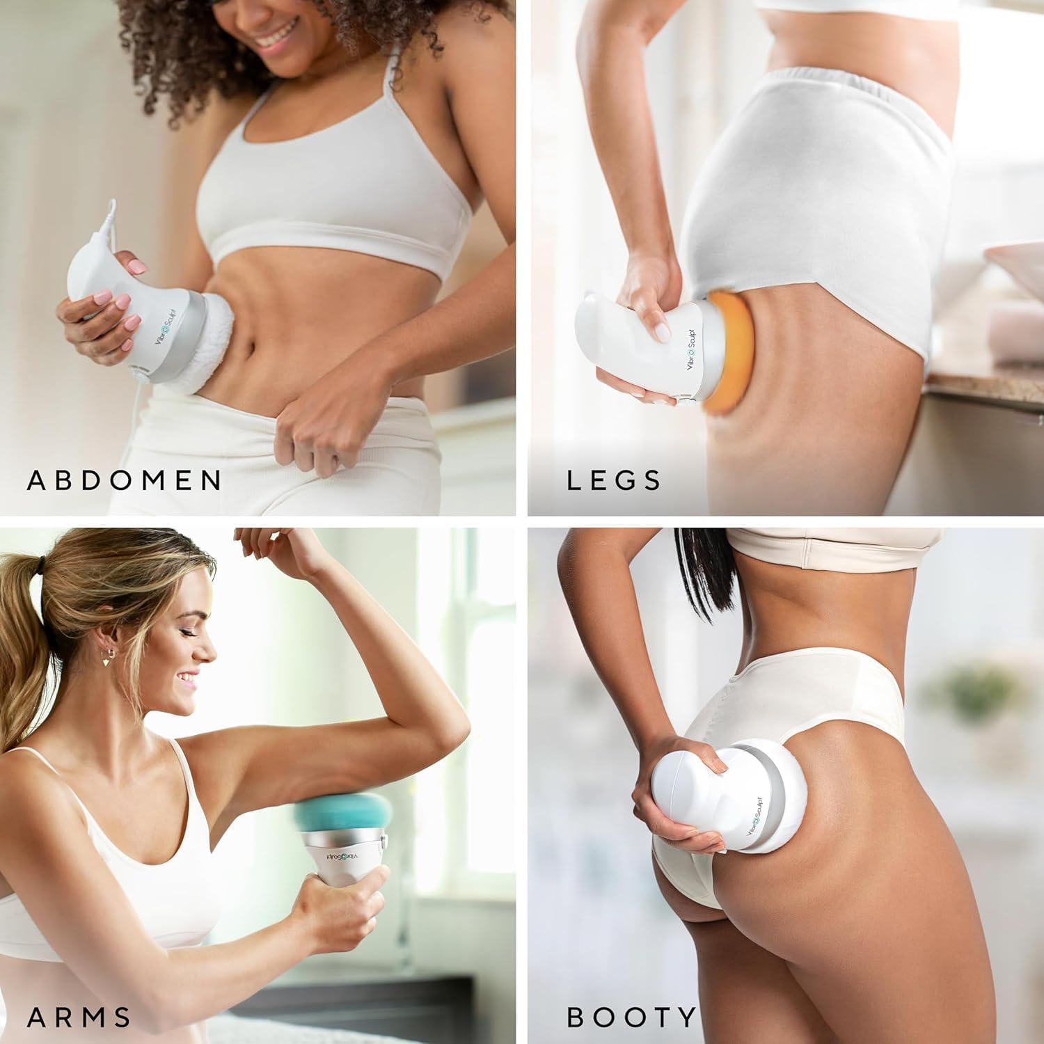 Vibrapro Electrique Masseur Anti Cellulite, Raffermir et Lisser la Peau, Coussinets Lavables pour Soulever sculptant, et brûleur de graisse,L'abdomen, Jambes Soulager La Fatigue Sur Le Corps Entier