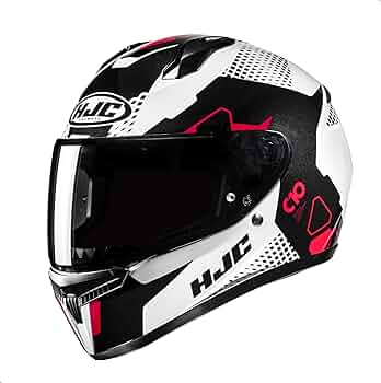 Amazon.com: HJC C10 Aspa Full Face Motorcycle Helmet with HJ-34P