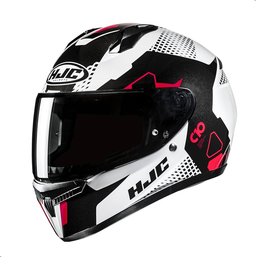 Amazon.com: HJC C10 Aspa Full Face Motorcycle Helmet with HJ-34P
