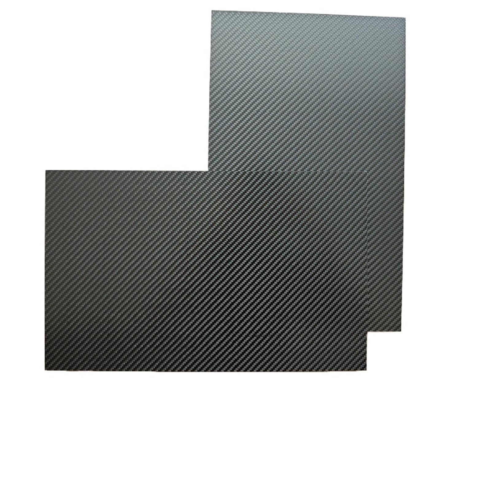 płyty z włókna węglowego, Arkusz płyty z włókna węglowego 3K Twill o grubości 245x395mm 0,5-6mm(4.0x245x395mm)