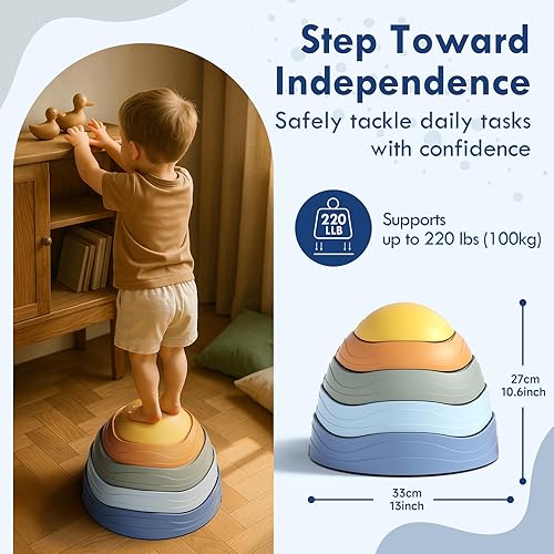 Miniatura 5 de Lehoo Castle Stepping Stones for Kids