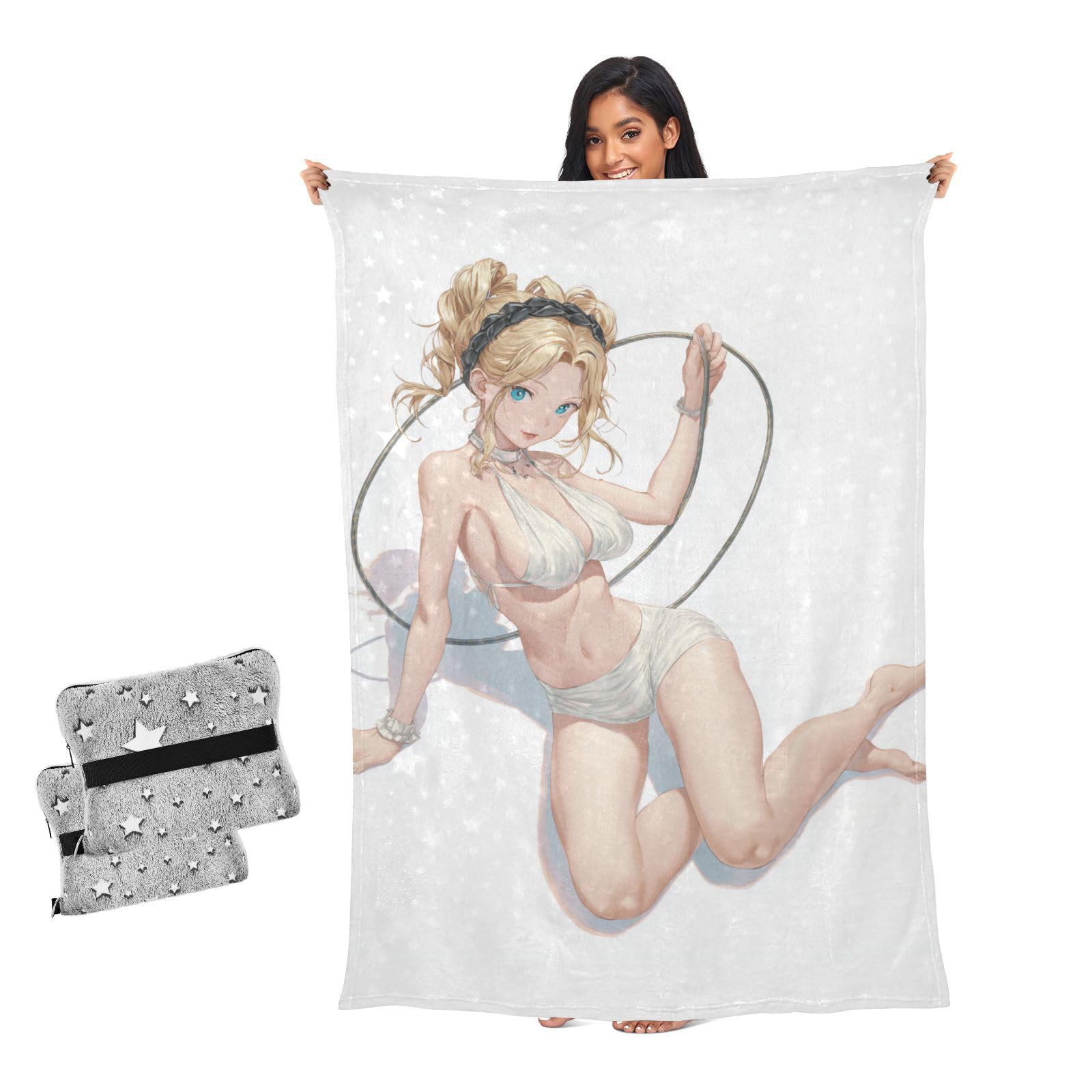 Couverture sexy pour filles qui résout le manque de chaleur et de style au salon
