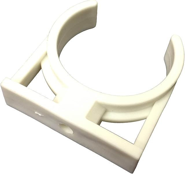 Wall Mounting Clip Bracket Suitable for Inline Fridge Water Filters Compatible LG Bosch Samsung Daewoo GE and all others that are 2" wide