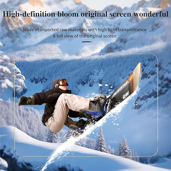 Protector de Pantalla de Vidrio Templado para iPad 11 y 10.9 Pulgadas, 2 Unidades miniatura 6