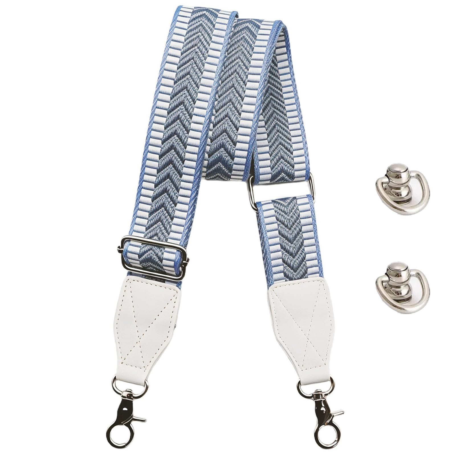 LEMEDE Purse Strap Replacement Crossbody 1.5" Wide Shoulder Strap Adjustable Straps Handbag Strap Replacement Belts