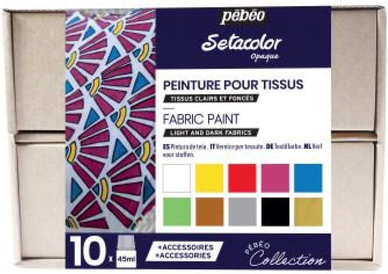 Setacolor Collection Case - Opaque 10 x 45 ml #1