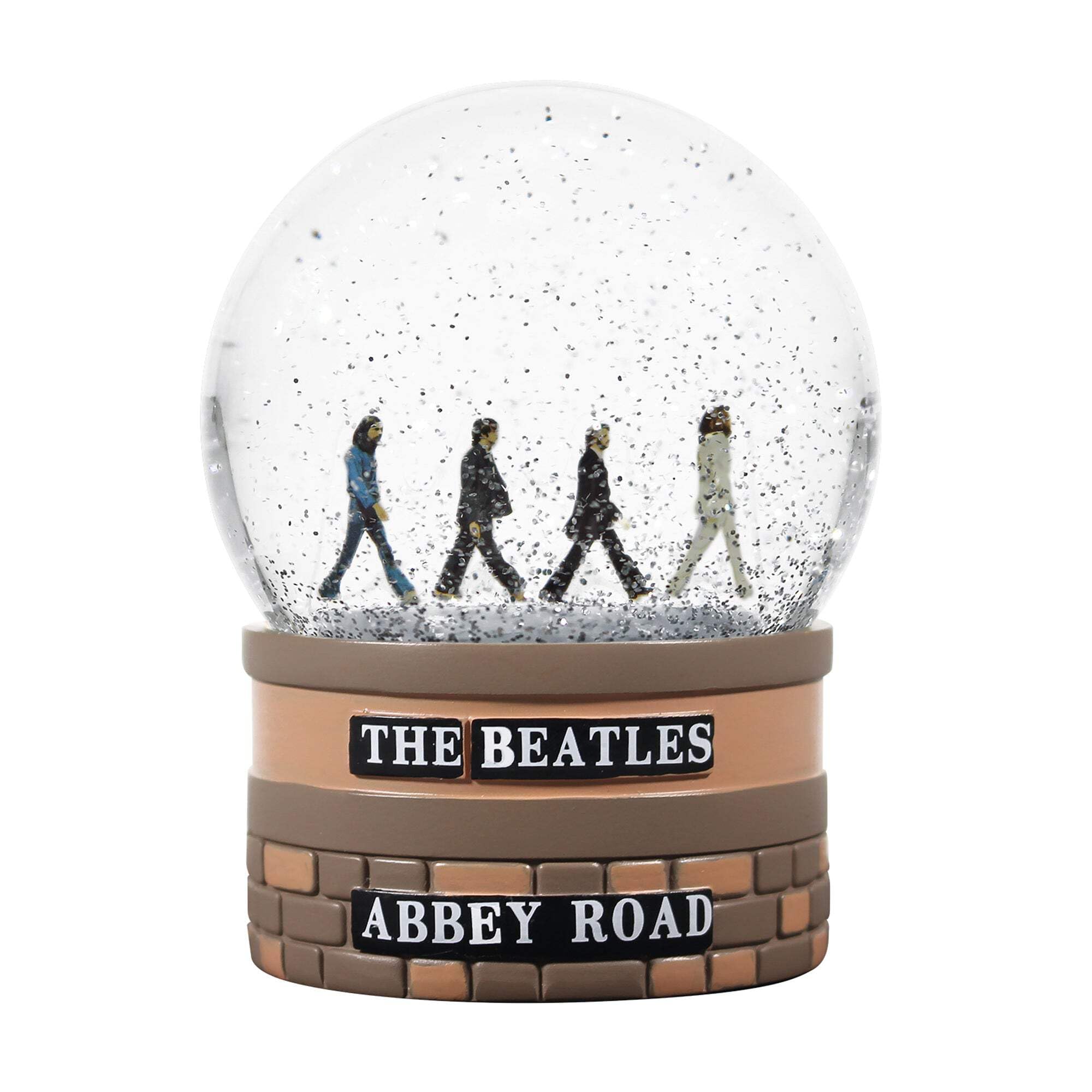 Half Moon Bay | The Beatles | Abbey Road | Glass & Ceramic Snow Globe | Official Merchandise | Home Office & Literary Refuge Upgrade | Father’s Day 2026 Gift for Dad