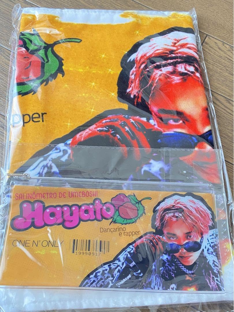 高尾颯斗 HAYATO ぬいぐるみ フェイスポーチ ネームタオル Amazon.co.jp: ONE N' ONLY 高尾颯斗 HAYATO タオル ポーチ