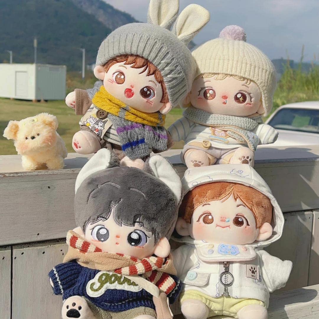 Amazon.co.jp: 4点 ぬいぐるみ服 20cm 着せ替え 限定 激カワ 無