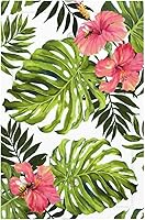 Vista 30 de Cubierta de Interruptor de Luz de 1 Gang con Escena de Flores de Grecia Mediterránea, Dispositivo Individual Basculante/GFCI, Placa Decorativa