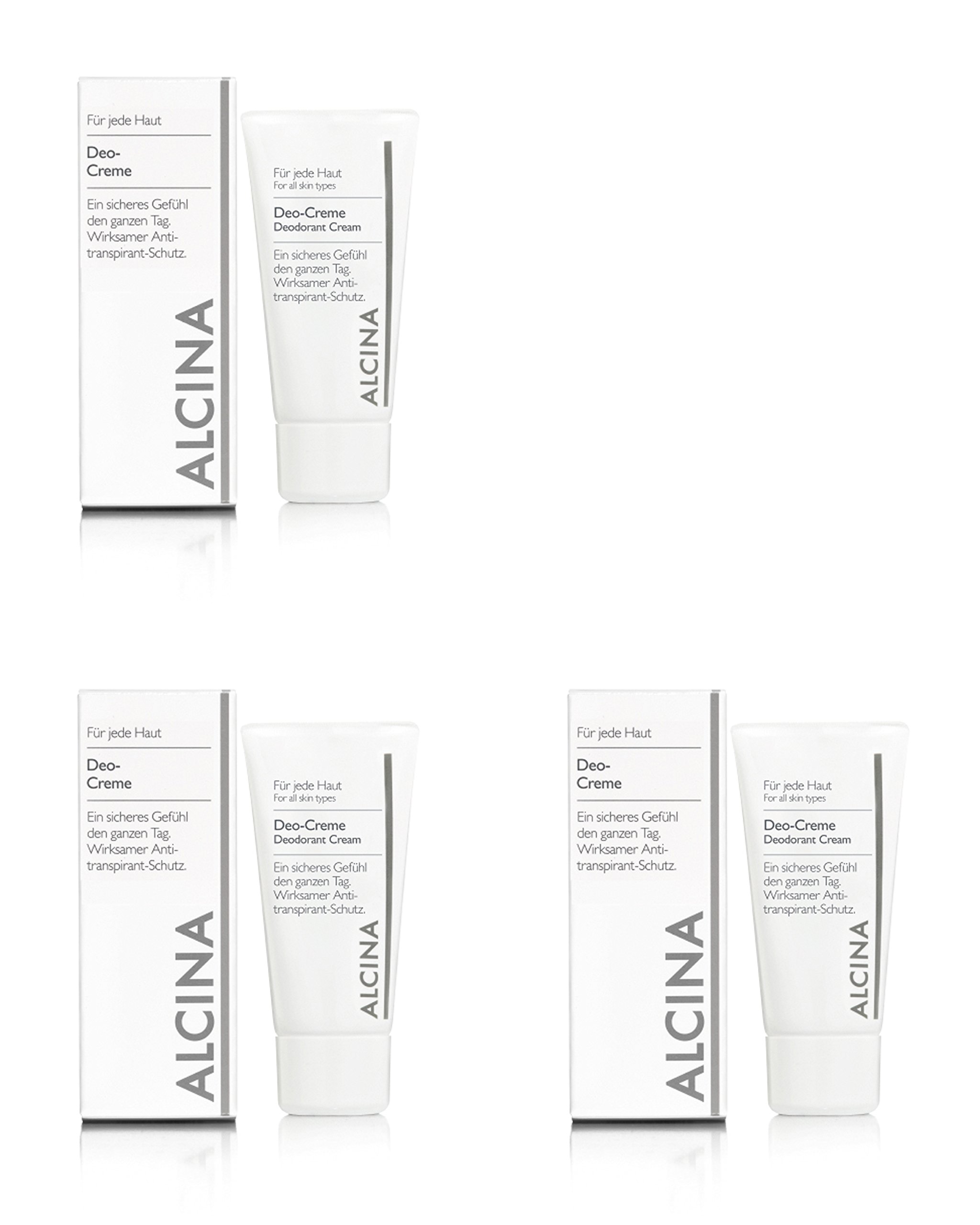 Alcina Deo-Creme 3x50ml.