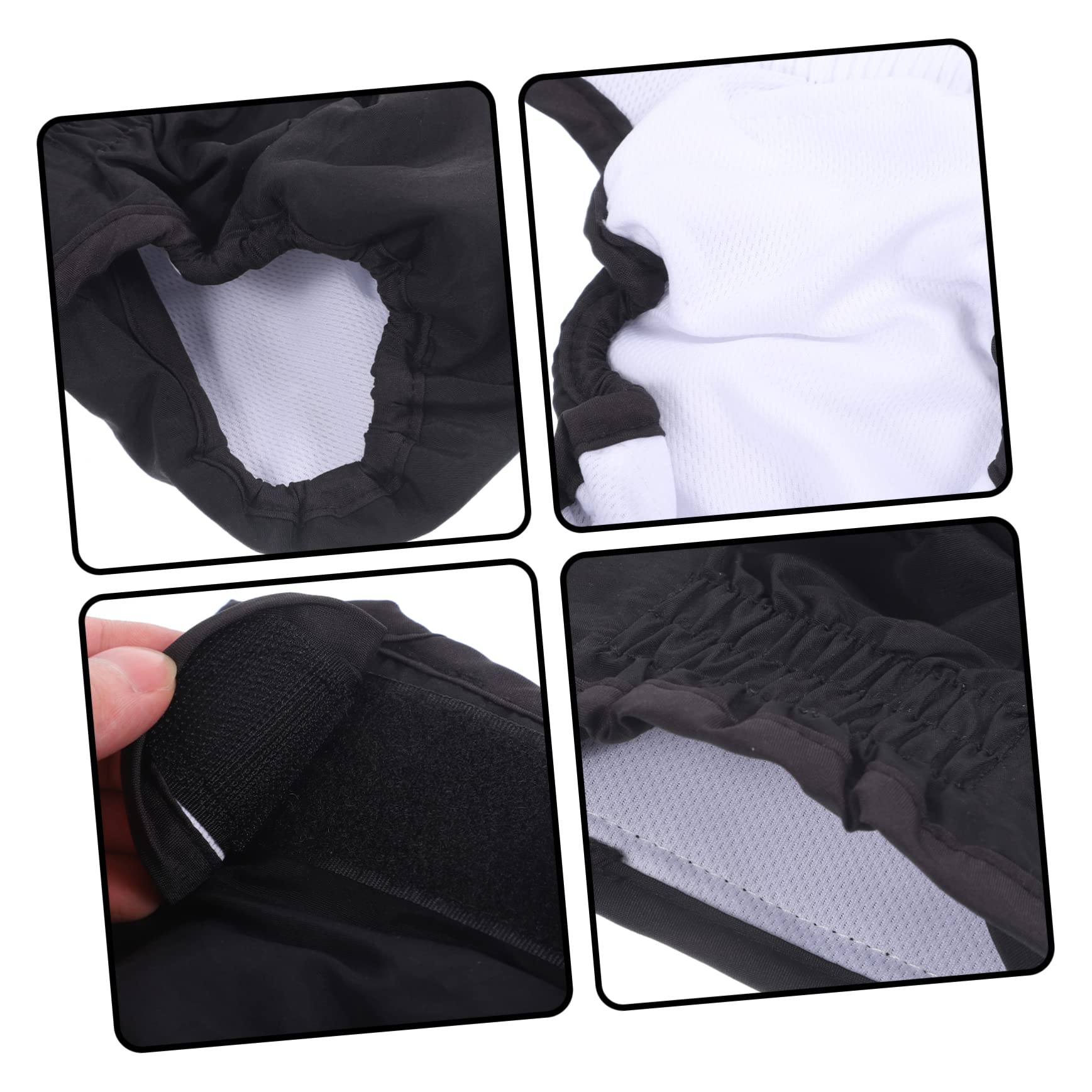 BESPORTBLE 4piezas Pantalones De Protección para Perros Pañal Sanitario Reutilizable para Perros Machos y Hembras Mascotas Celo