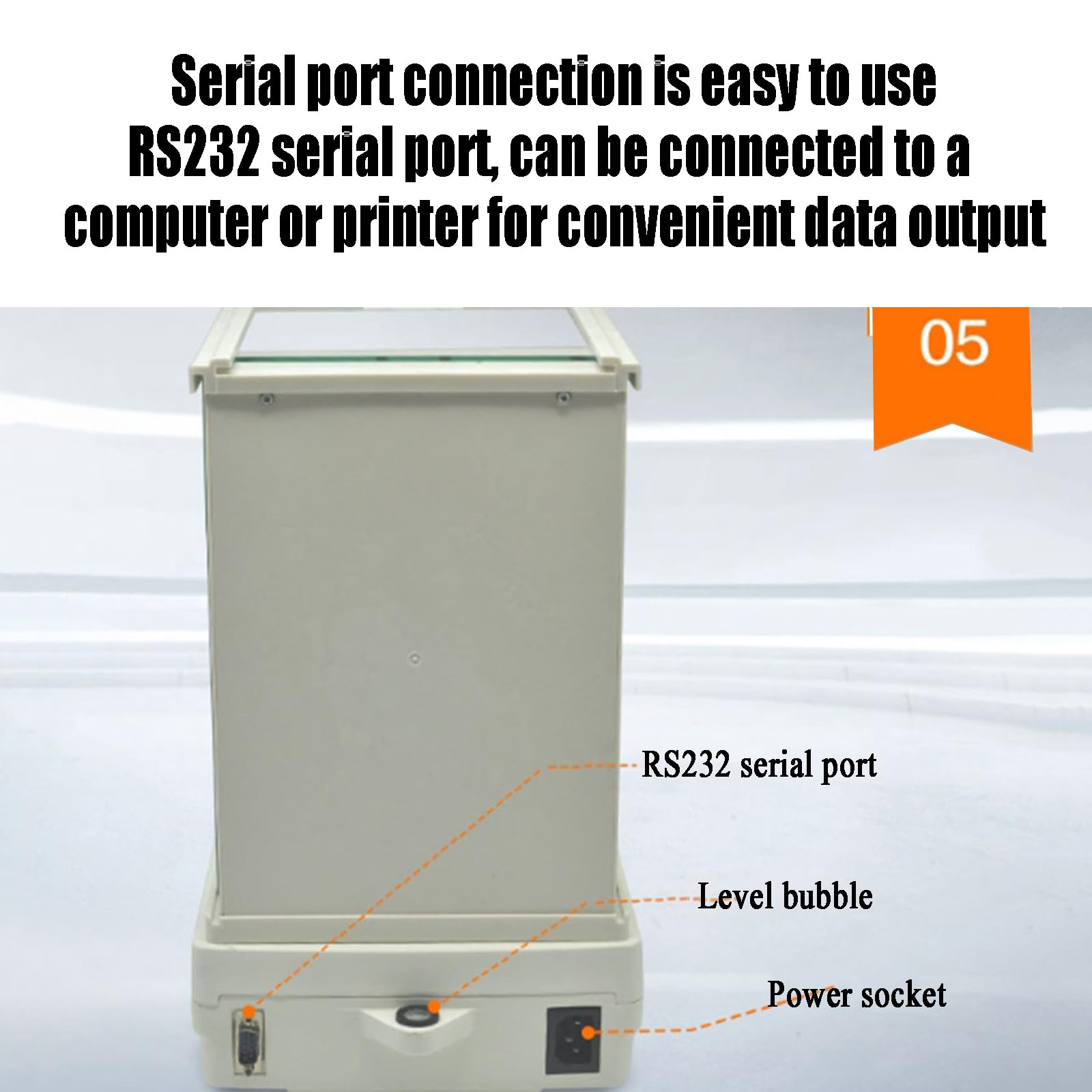 Bilancia Analitica di Precisione da Laboratorio, Bilancia Digitale Elettronica da 220 G/0,0001 G, G/ct/oz, con Copertura Antivento E Peso di Calibrazione da 200 G, per Laboratori, Industrie