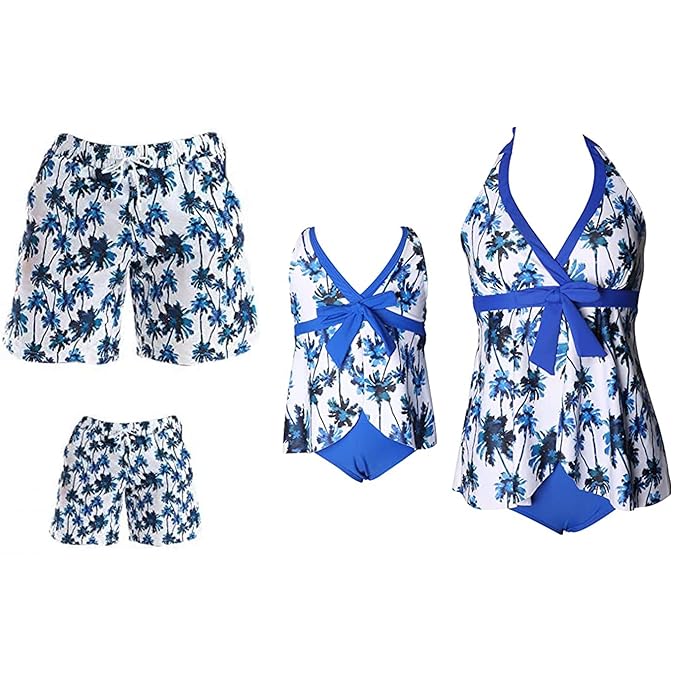 Buy AOAO Family Matching Swimwear Set Mother Daughter Bikini Swimsuits