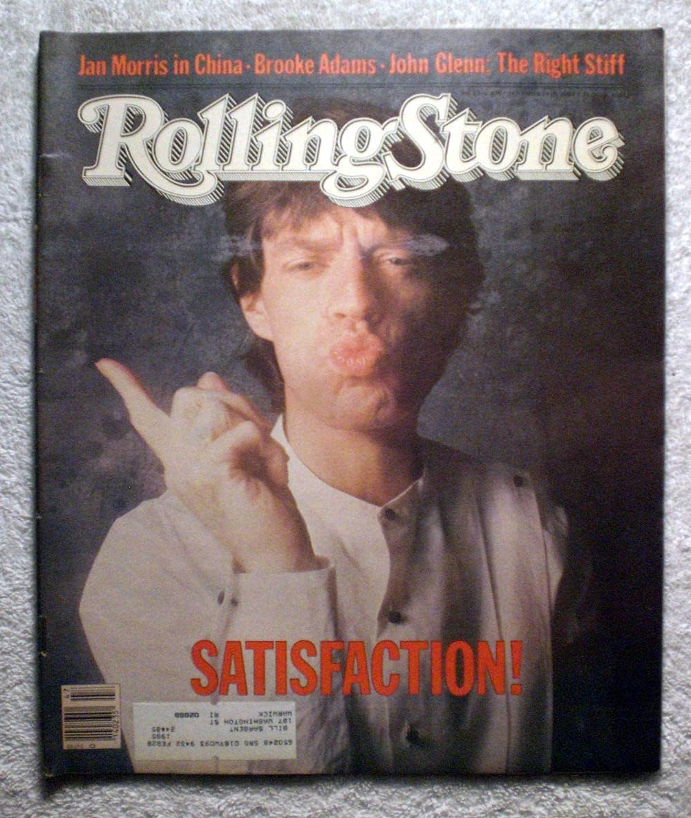 Mick Jagger Satisfaction! The Rolling Stones Rolling Stone