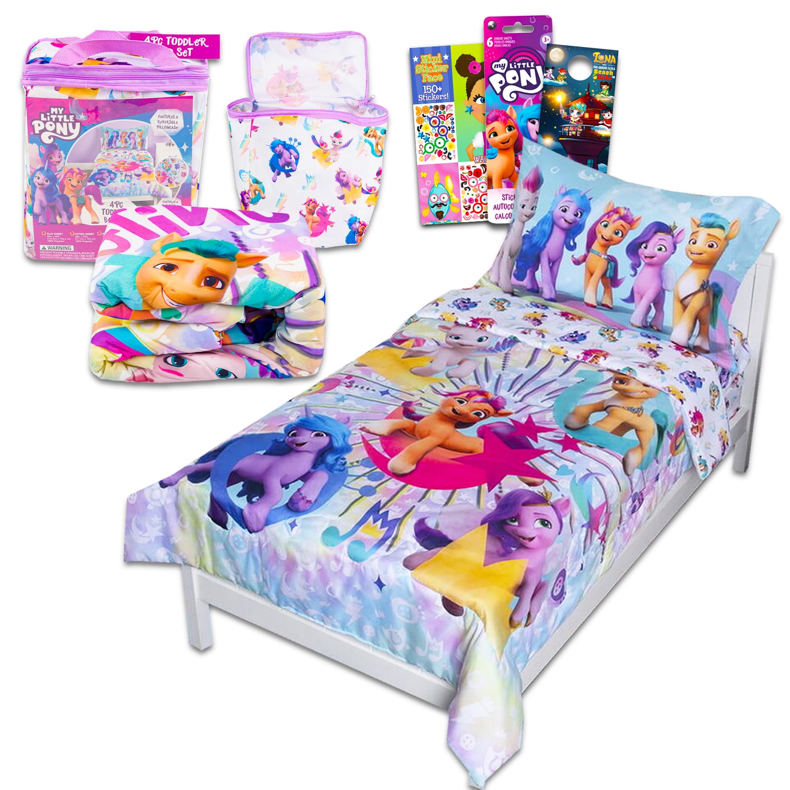 SCREEN LEGENDS Jogo de cama MLP - My Little Pony para cama