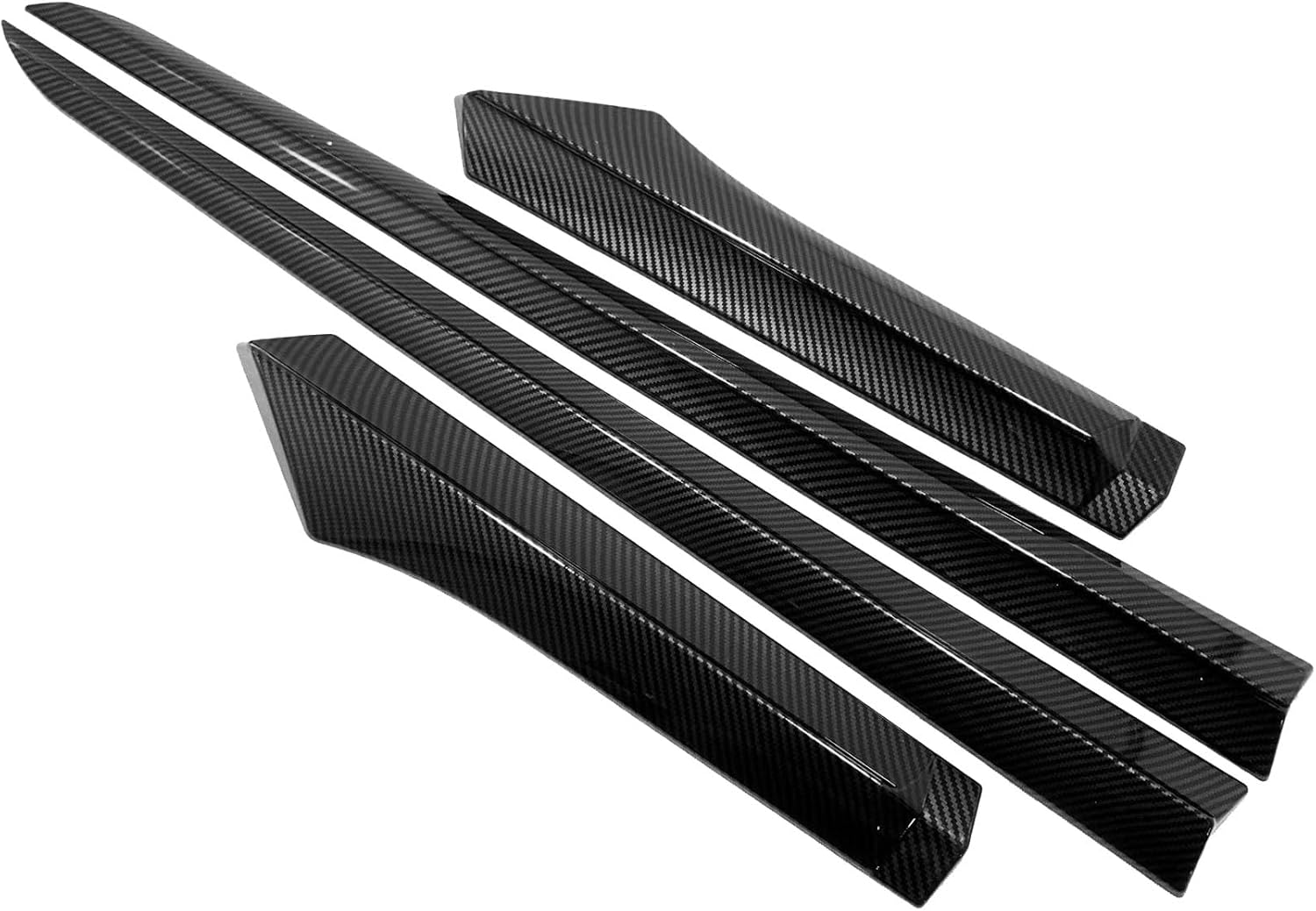 Car Body Side Molding,for Toyota rav4 2023 2024 2025 Accessories, Set Easy Stick-On Installation, Providing a Long-Lasting, Like-New Appearance. (Carbon Fiber)