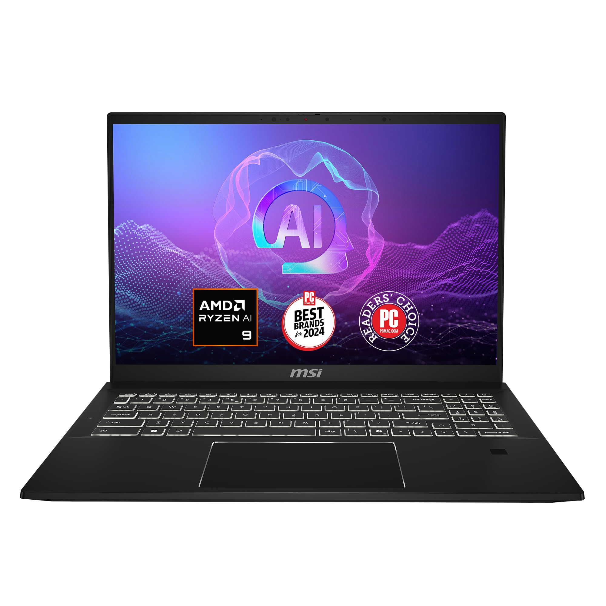 Summit A16 AI+ (2024) 16” QHD+ 165Hz 2-in-1 Touchscreen Laptop: AMD Ryzen AI 9-365, Radeon Graphics, 32GB LPDDR5x, 1TB NVMe SSD, 360 Flip, Pen, Win 11 Home: Ink Black A3HMTG-015US