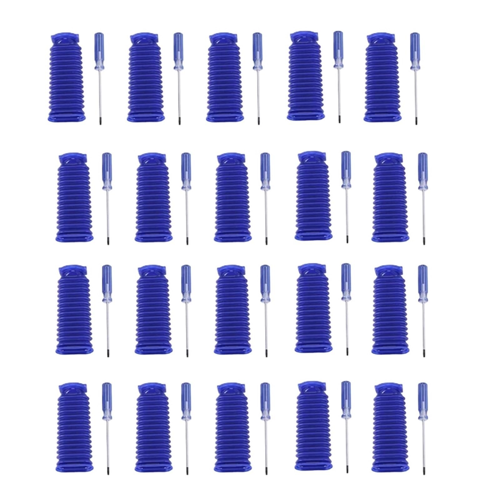 Tuyau d'extraction de poussière velours bleu Dyson V6 V7 V8 V10 V11 kit de nettoyage pour brosse