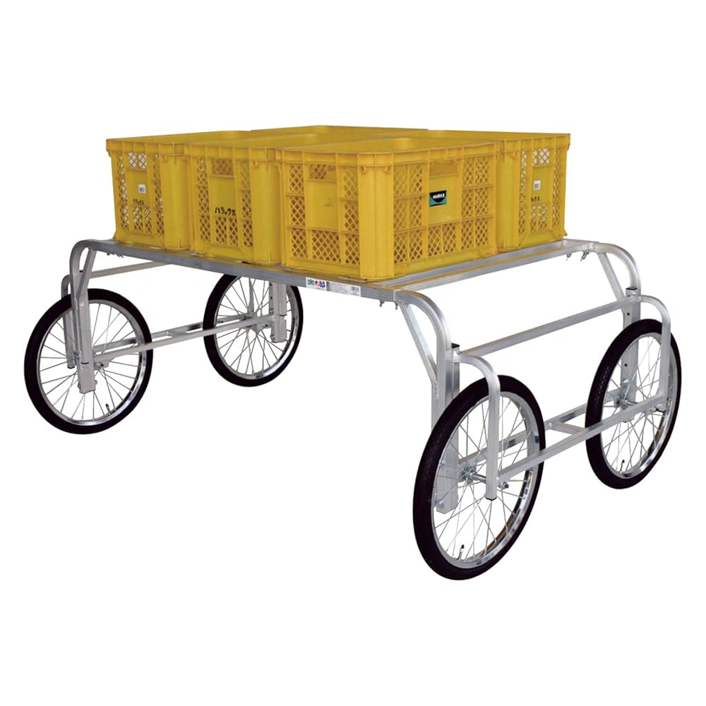 アルミ製収穫台車