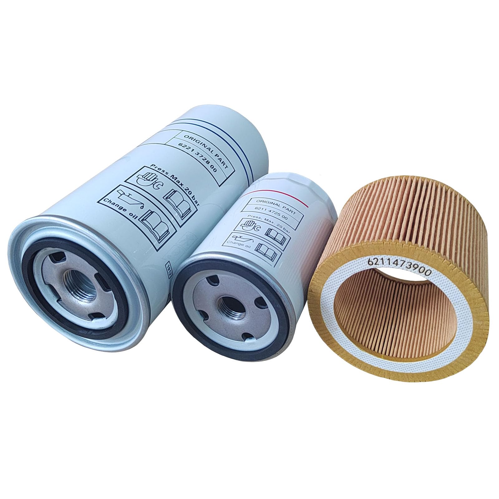 メル25773 Air Compressor Filter Fit 6221372800 Oil Separator 6211472500 Oil